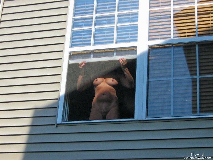 Neighbor naked