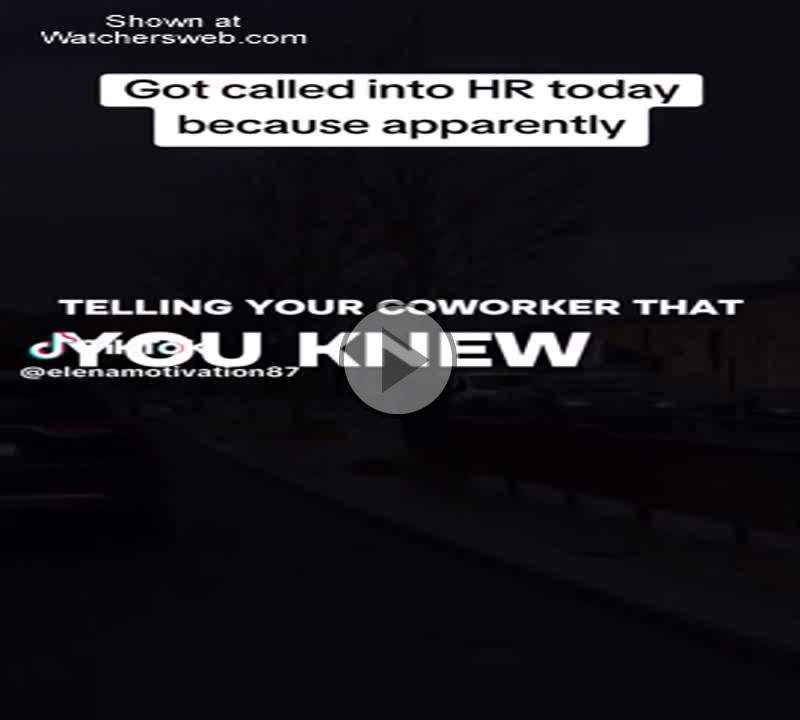 Called Into HR