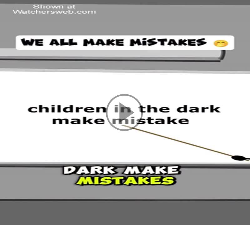 Mistakes