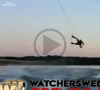 Crazy Wakeboard Jump