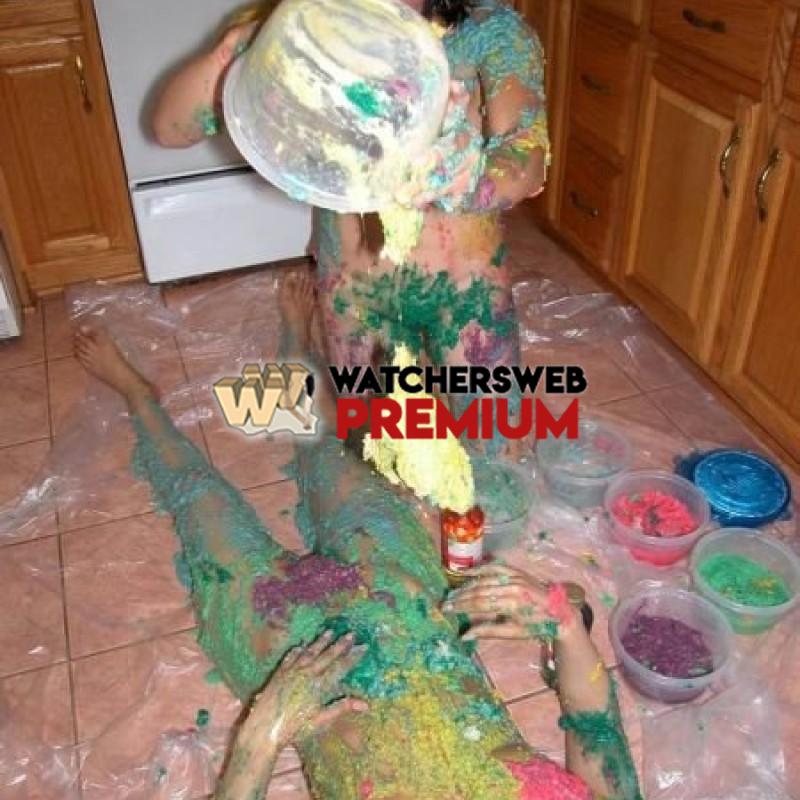 Yazmene & Colette ~ Messy Coeds - New Jersey, USA