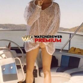 Sexy Wife ~ Boat Pics #2 - Daytona Beach, Florida, USA