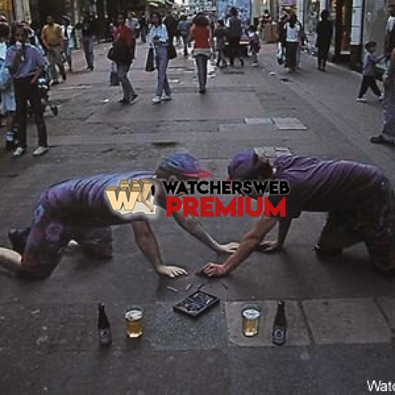 Julian's Chalk Drawings #5 - p - Stumper - Canada