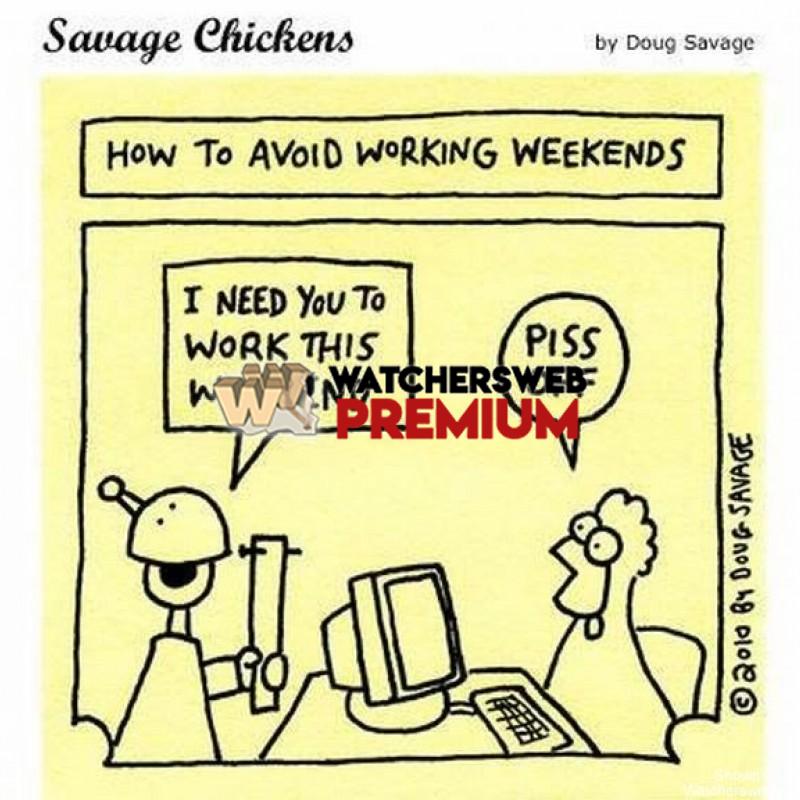 How To Avoid Working Weekends - c - Jermaine