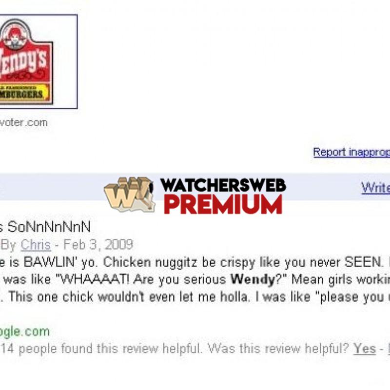 Wendy's Review - p - Jermaine