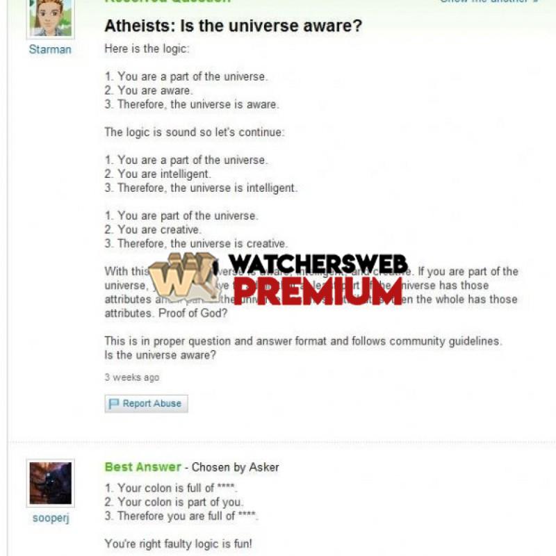 Is The Universe Aware? - p - Jermaine