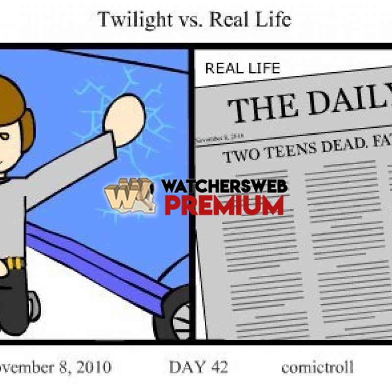 Twilight Vs Real Life - c - Jermaine