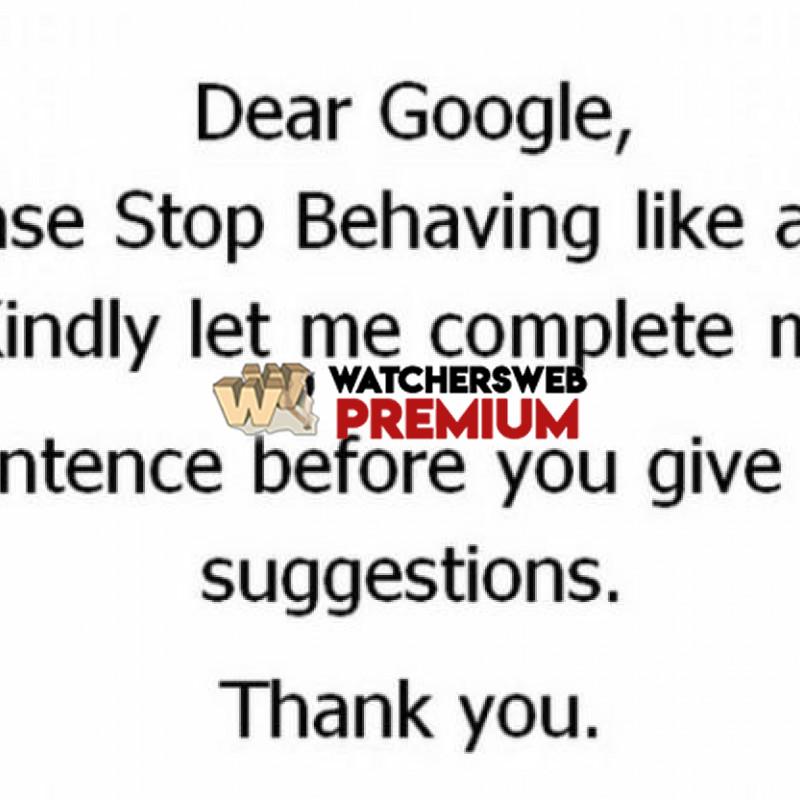 Dear Google - p - Jermaine