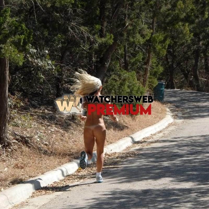 Elizabeth's Nude Jog - Austin, Texas, USA