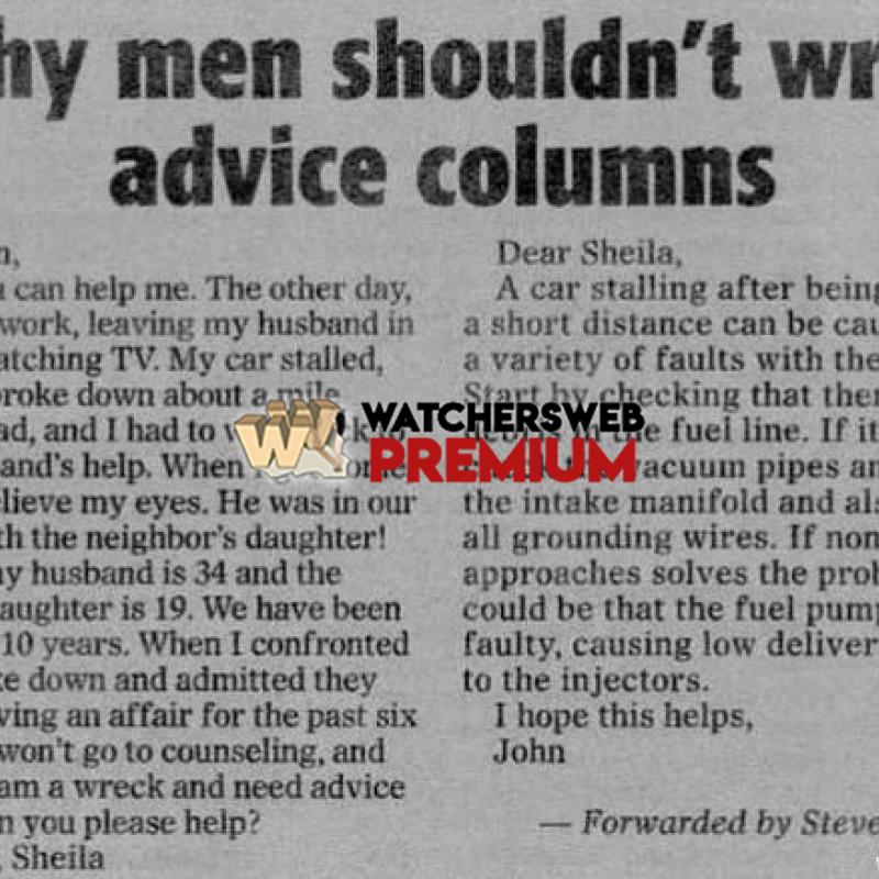 Advice Columns - p - BB - Texas, USA