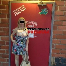 Lynn Exposed In Public - USA