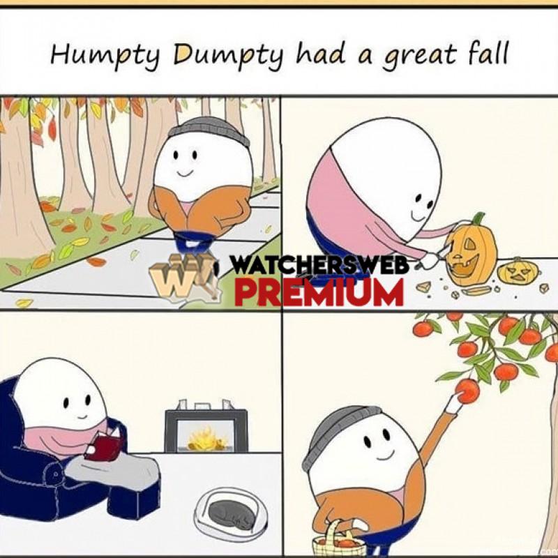 Humpty Dumpty Had A Great Fall - cp - Monique, QLD - Australia