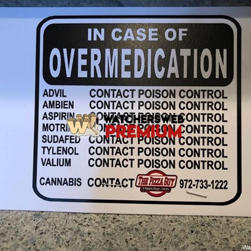 In Case Of Overmedication - p - Monique, QLD - Australia