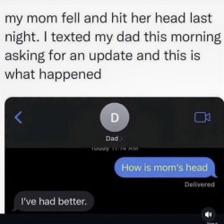Mom Fell