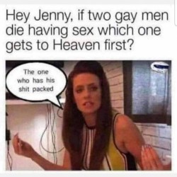Who Gets To Heaven First
