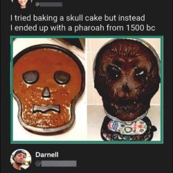 Skull Cake
