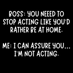 I'm Not Acting