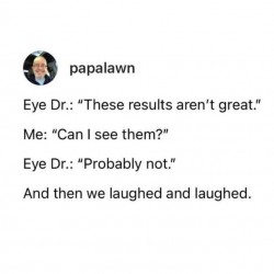 We Laughed