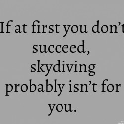 Skydiving