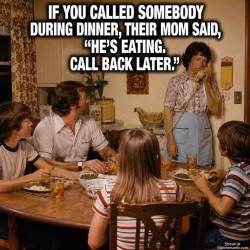 Called During Dinner