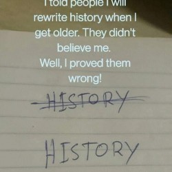 History