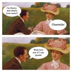 Let Me Guess Then